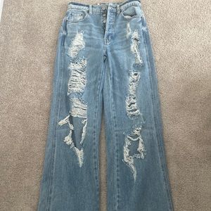 PACSUN BAGGY WIDE LEG JEANS